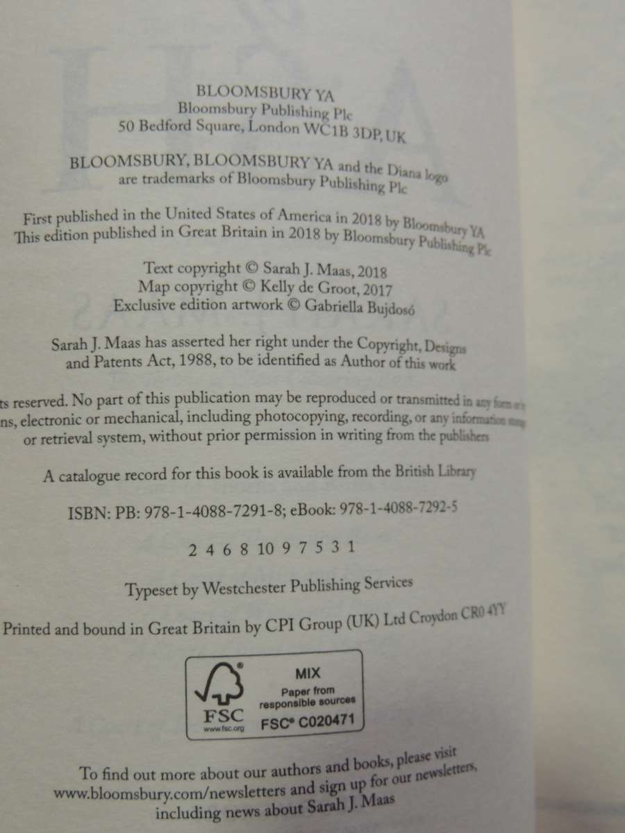 Kingdom Of Ash - The Throne Of Glass Vol 8- Sarah J. Maas