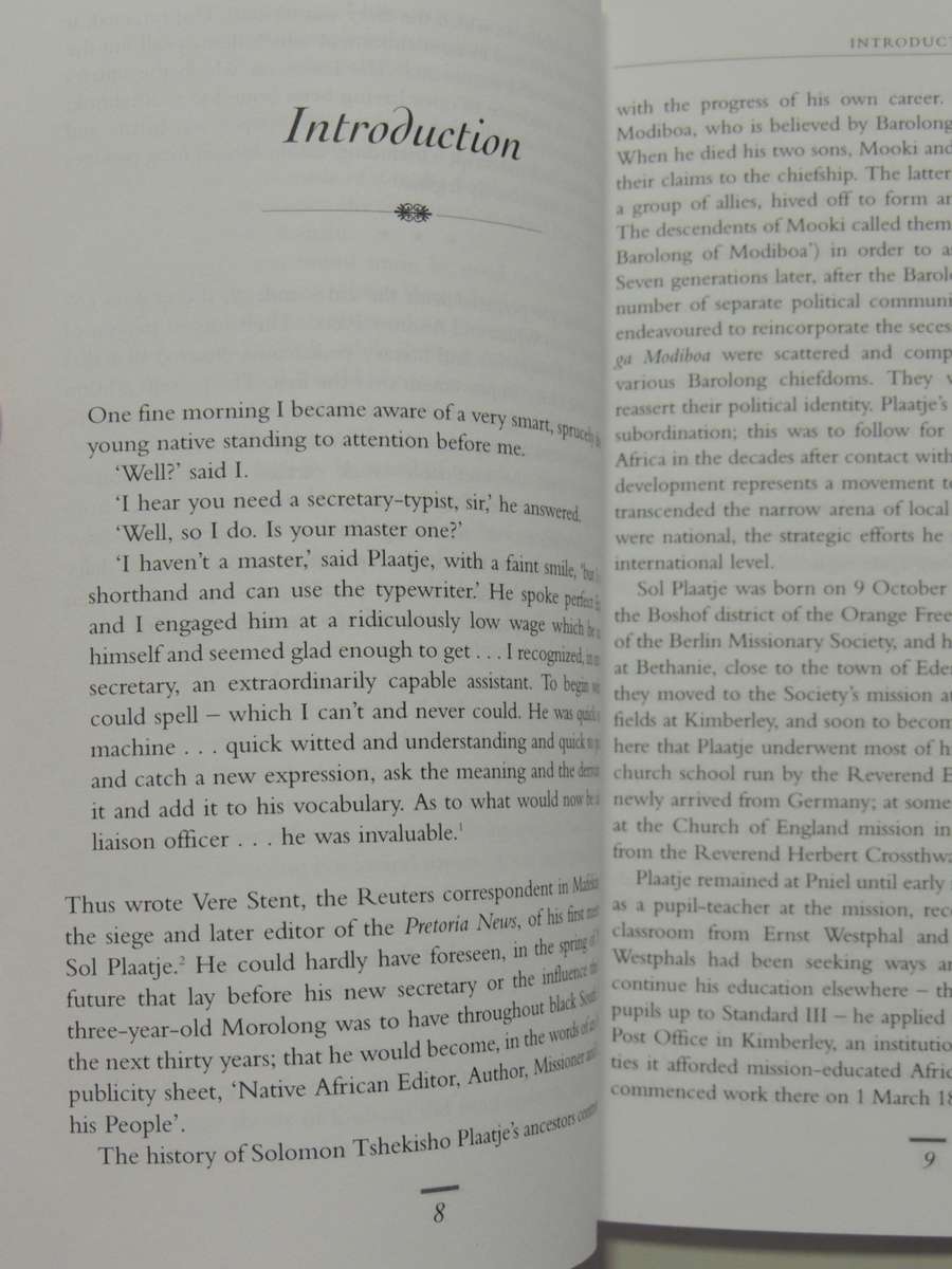 The Mafeking Diary Of Sol T. Plaatje   - Sol T. Plaatje