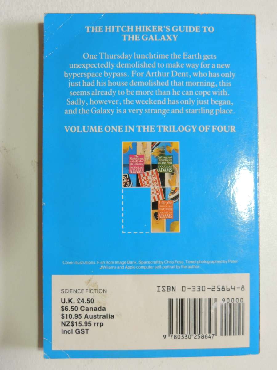 The HitchHiker`s Guide to the Galaxy - Douglas Adams