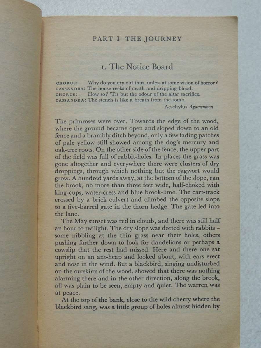 Watership Down- Richard Adams