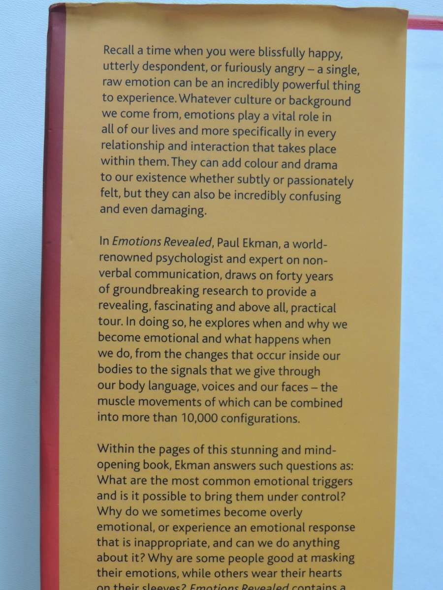 Emotions Revealed - Understandings Faces And Feelings - Paul Ekman