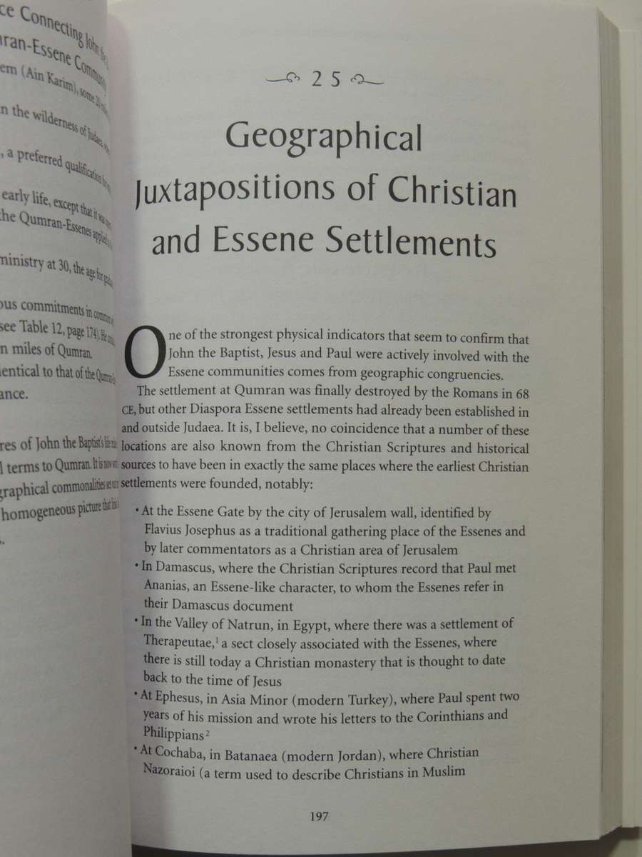 The Secret Initiation Of Jesus At Qumran - The Essene Mysteries Of John Baptist - Robert Feather