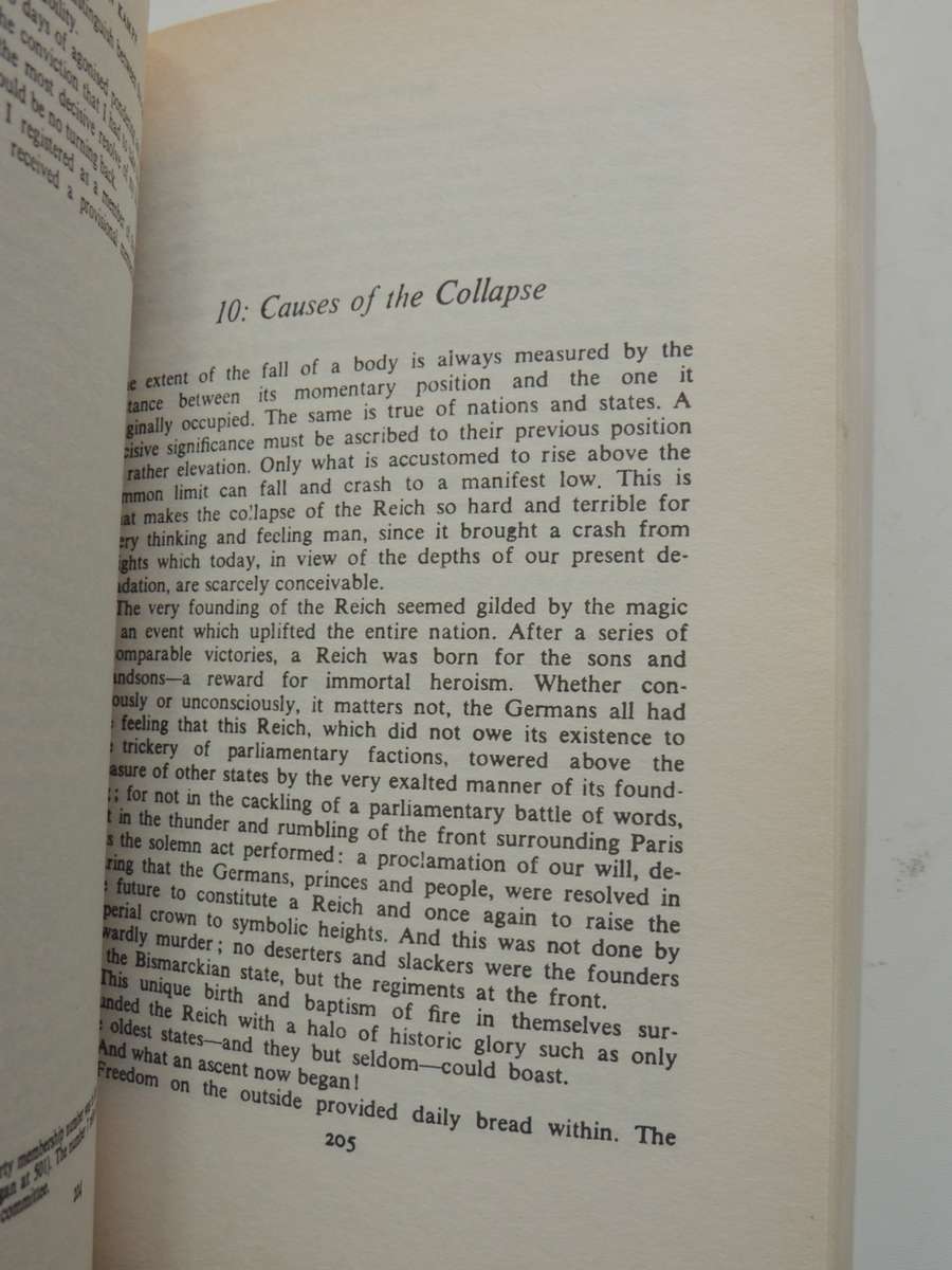 Mein Kampf - Adolf Hitler       Translated by Ralph Manheim