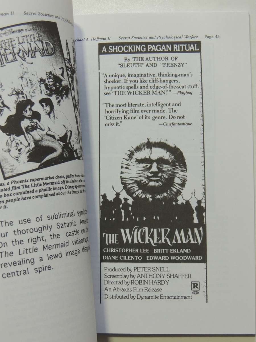 Secret Societies And Psychological Warfare- Michael A. Hoffman II