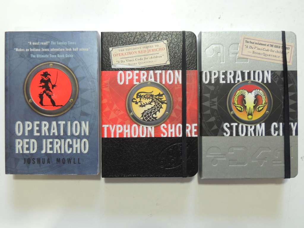 The Guild Trilogy,Vol 1-3, Operation Red Jericho, Op Storm City, Op Typhoon - Joshua Mowll