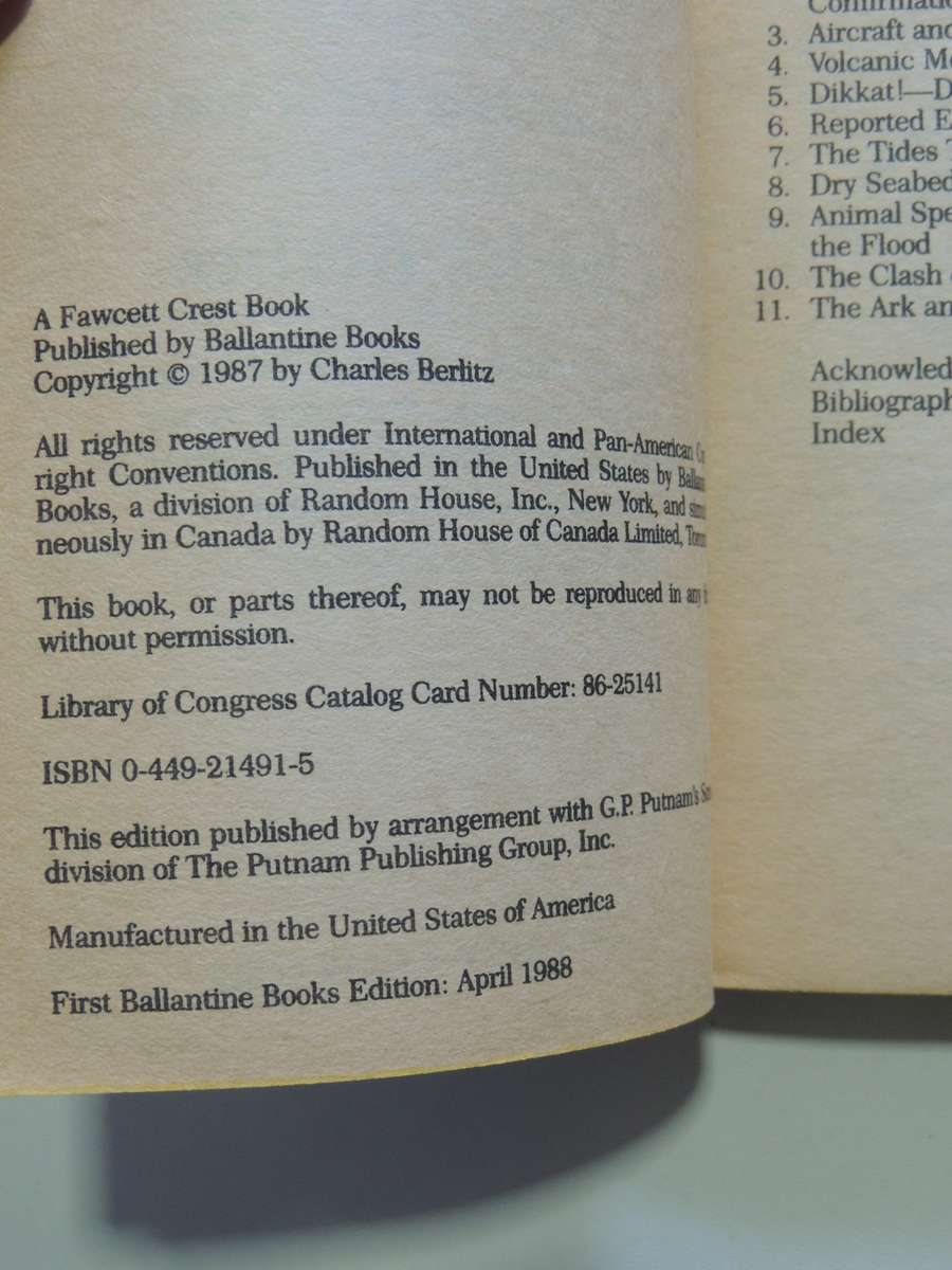 The Lost Ship Of Noah - In Search Of The Ark At Ararat - Charles Berlitz