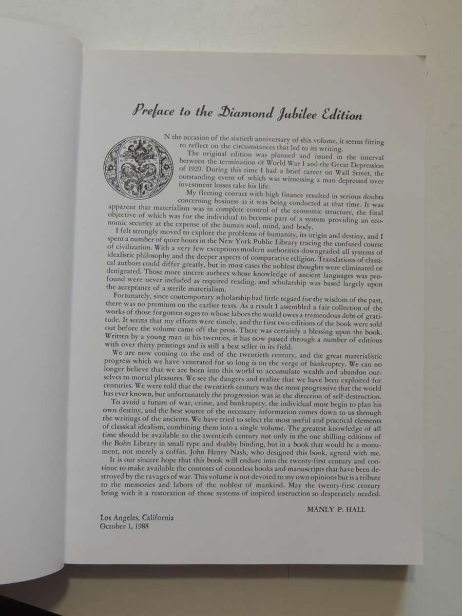 The Secret Teachings Of All Ages - Diamond Jubilee Edition - Manly P. Hall