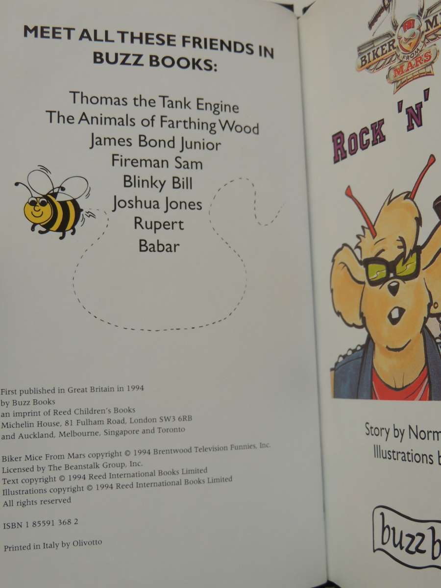 Biker Mice From Mars - Rock `N` Ride - Norman Redfern