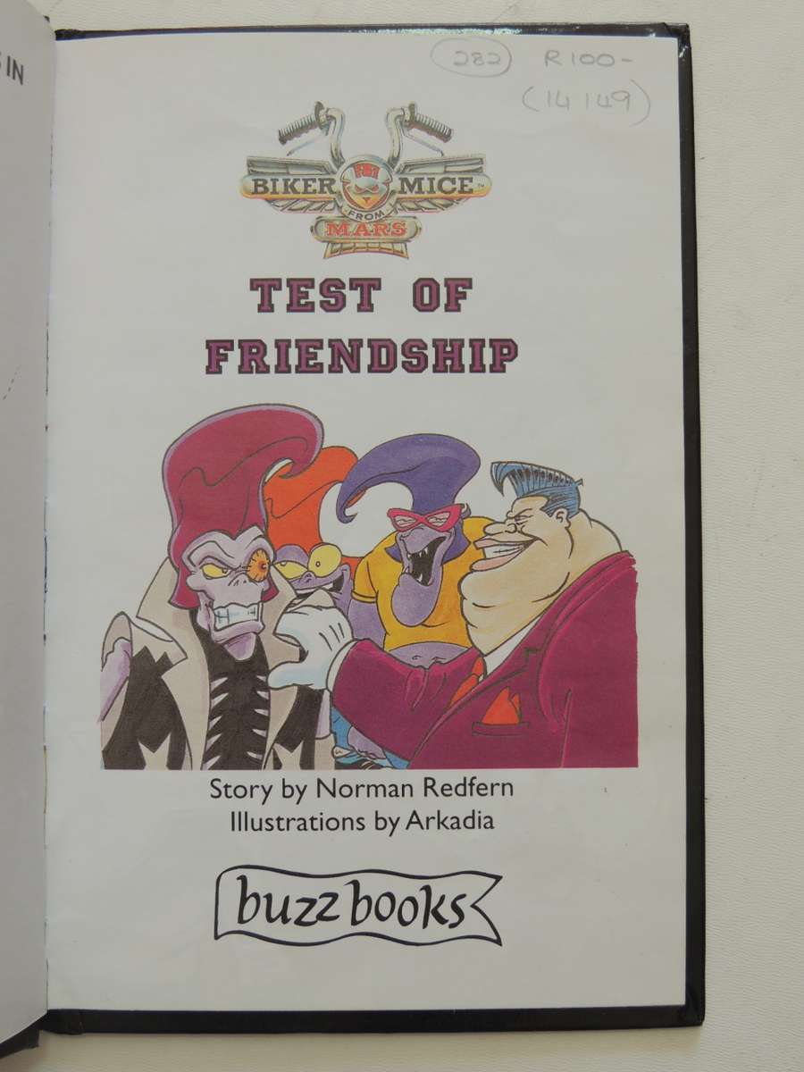 Biker Mice From Mars - Test Of Friendship - Norman Redfern