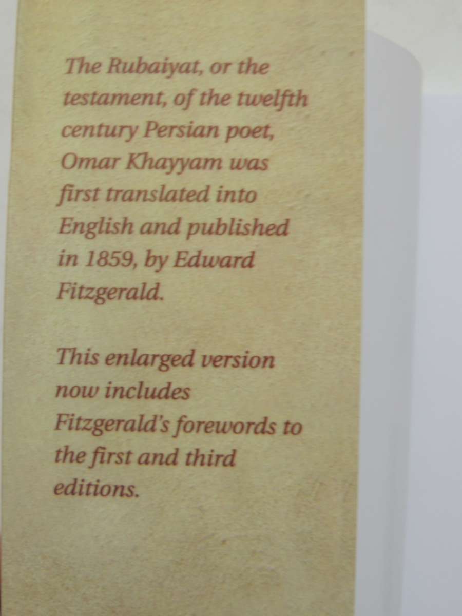 Rubaiyat Of Omar Khayyam