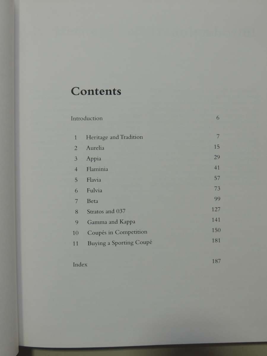 Lancia Sporting Coupes - Brian Long