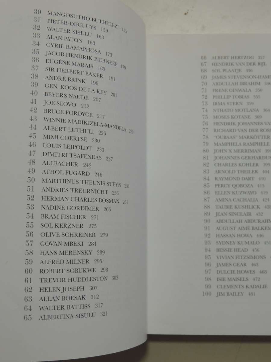 They Shaped Our Century - The Most Influential South Africans Of The Twentieth Century