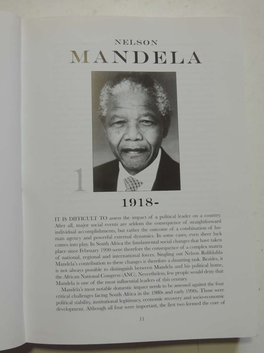 They Shaped Our Century - The Most Influential South Africans Of The Twentieth Century