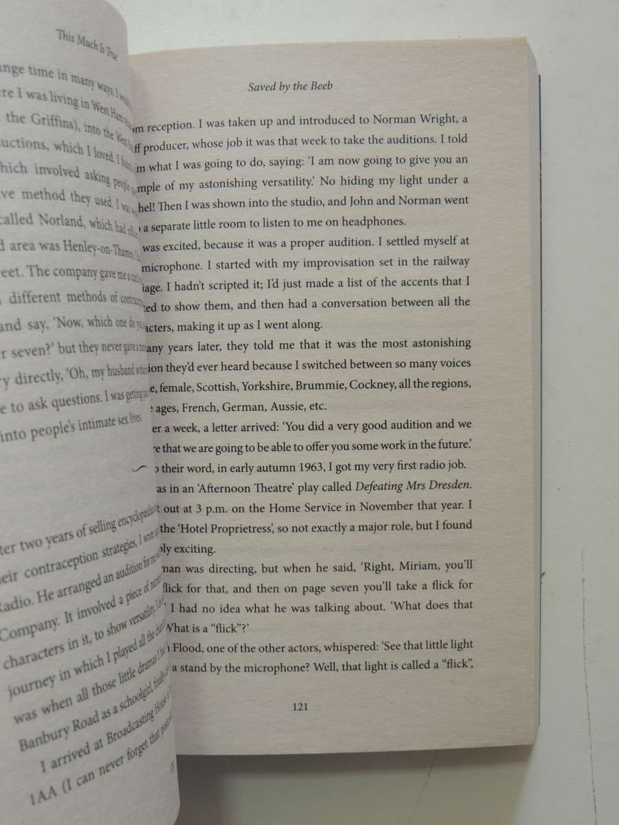 This Much Is True - Miriam Margolyes