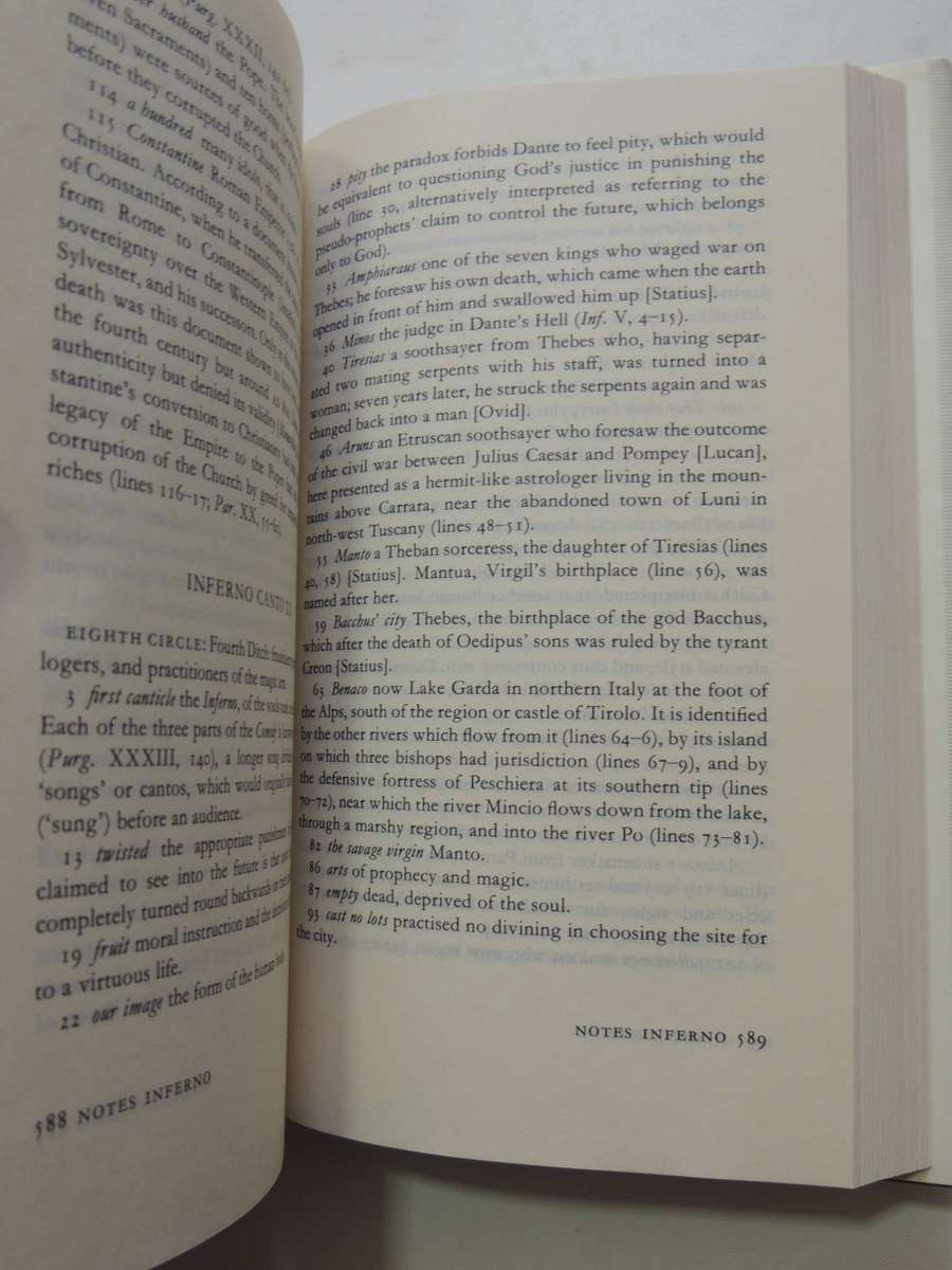 The Divine Comdedy,Transl Allen Mandelbaum, No 183  Everyman`s Library