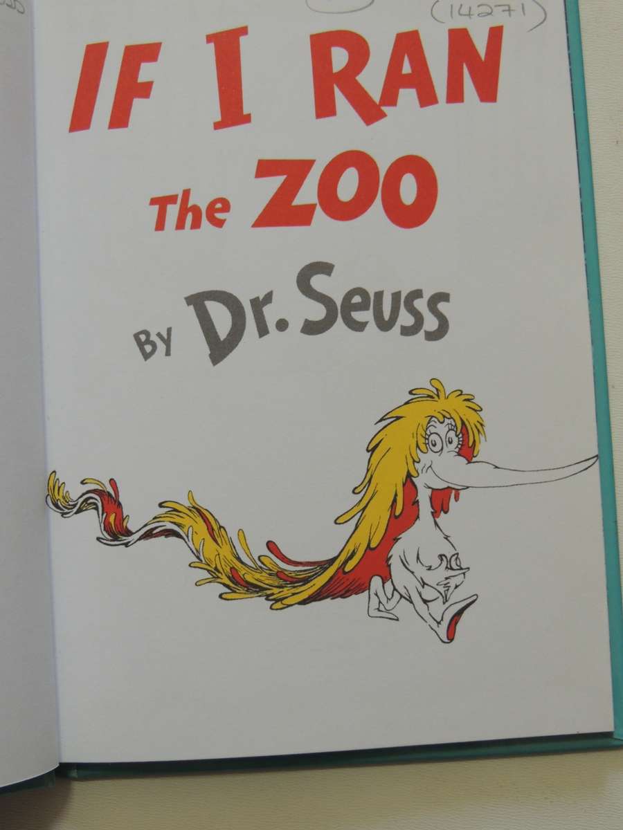 If I Ran The Zoo - Dr. Seuss   BANNED