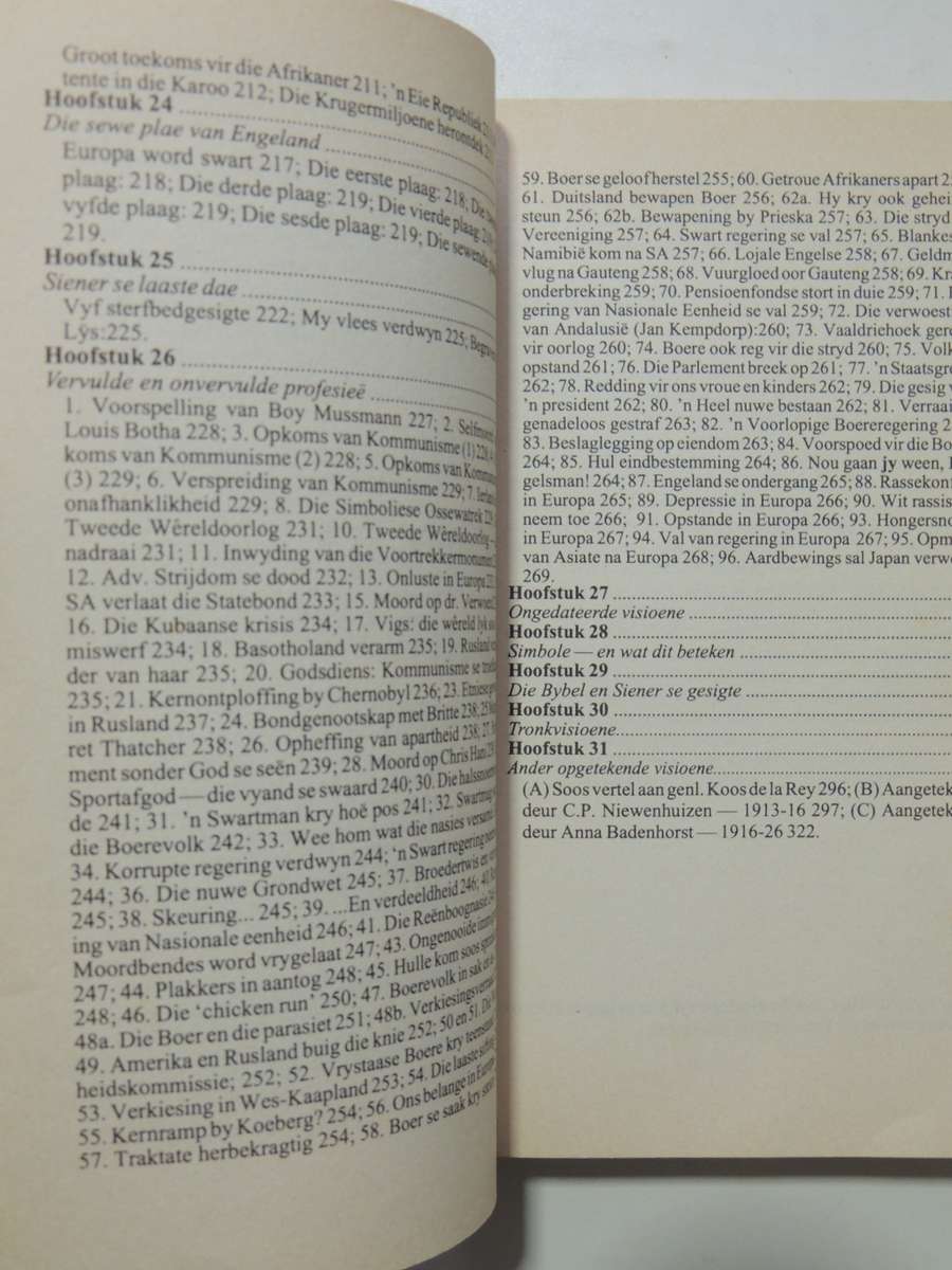 Siener Van Rensburg - Boodskapper Van God- Adriaan Snyman   AFRIKAANS