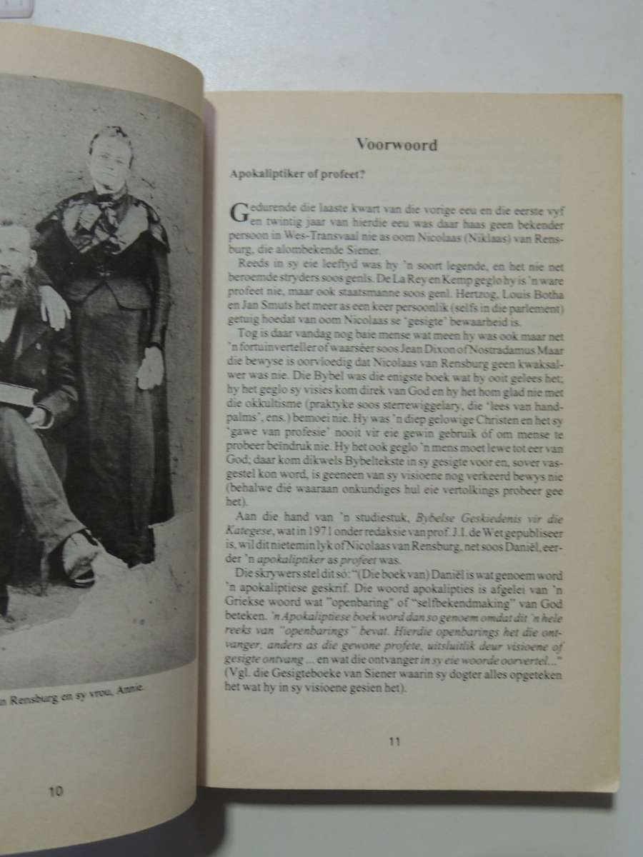 Siener Van Rensburg - Boodskapper Van God- Adriaan Snyman   AFRIKAANS