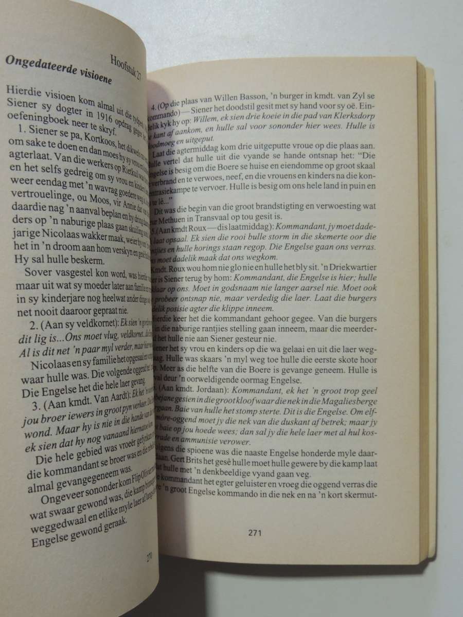 Siener Van Rensburg - Boodskapper Van God- Adriaan Snyman   AFRIKAANS