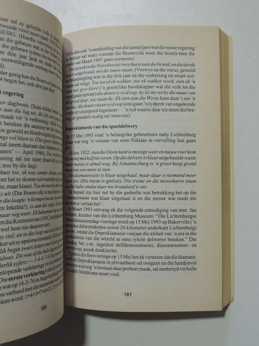 Siener Van Rensburg - Boodskapper Van God- Adriaan Snyman   AFRIKAANS