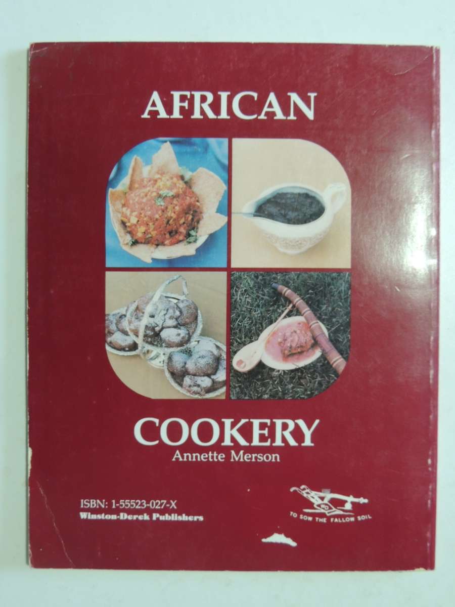 African Cookery- Annette Merson    RECIPES