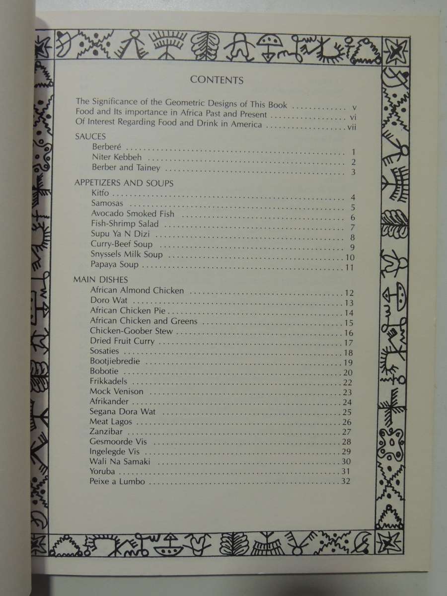 African Cookery- Annette Merson    RECIPES