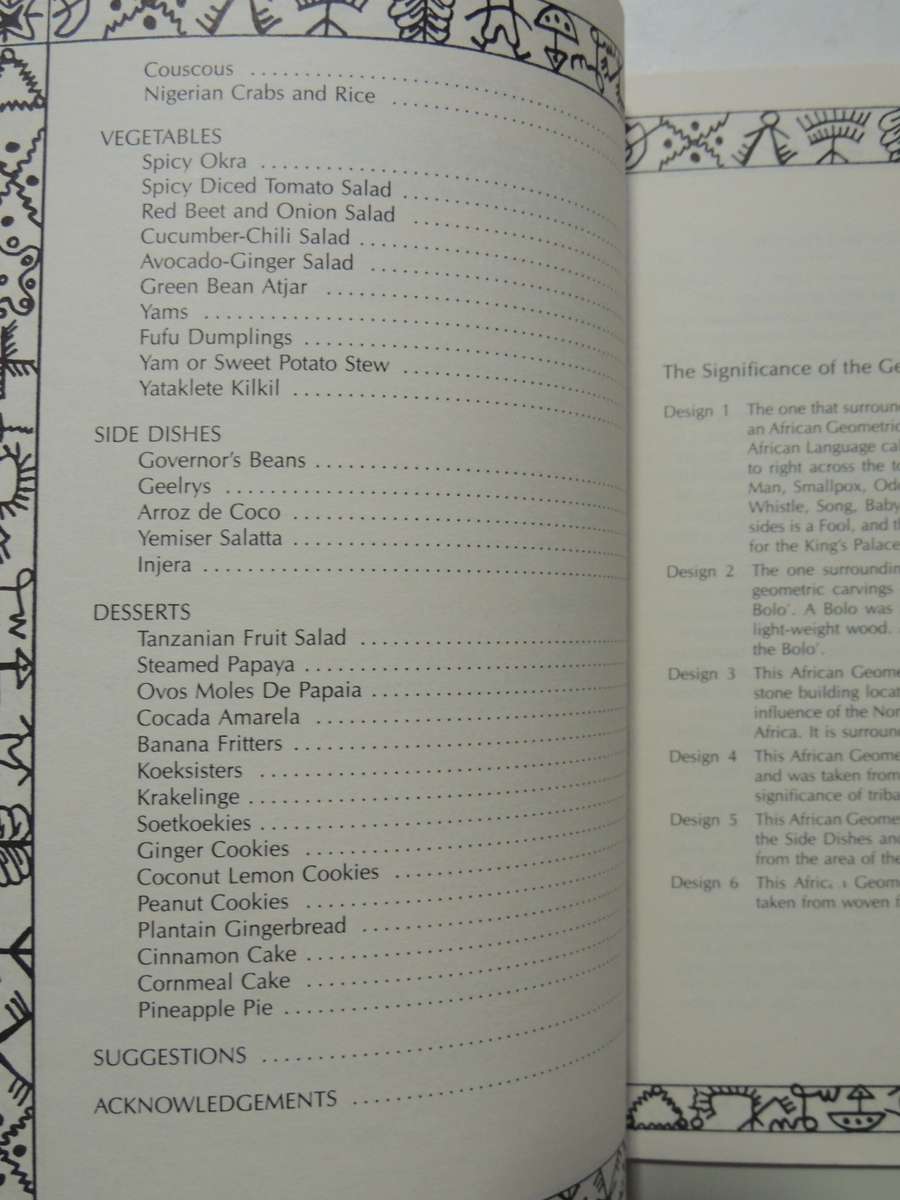 African Cookery- Annette Merson    RECIPES