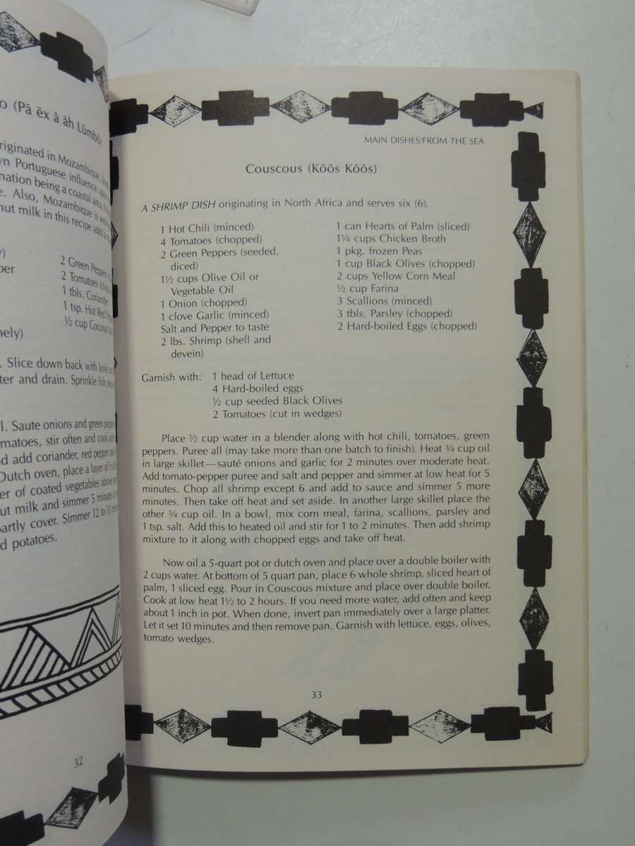 African Cookery- Annette Merson    RECIPES