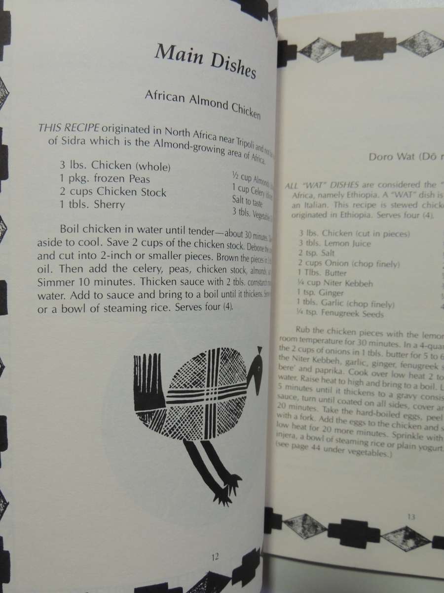 African Cookery- Annette Merson    RECIPES