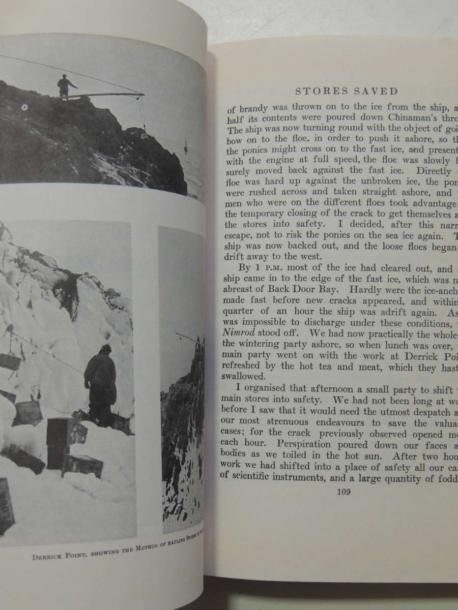 The Heart Of The Antarctic - Being The Story Of The British Antarctic Expedition, 1907-1909 Ernest