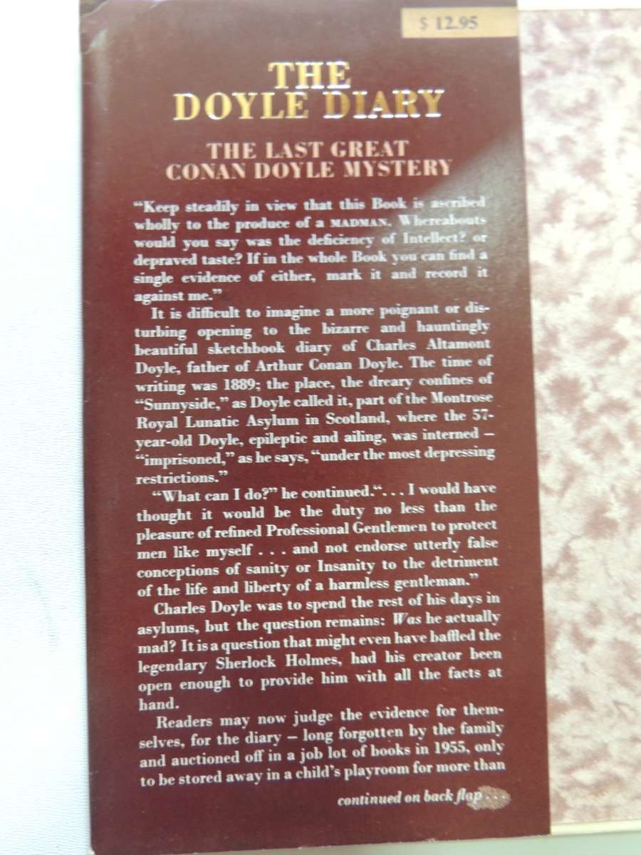 The Doyle Diary - The Last Great Conan Doyle Mystery- Michael Baker