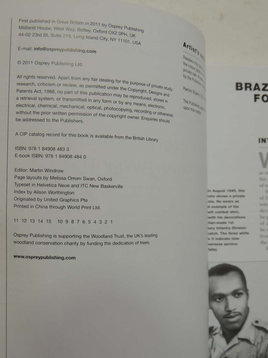 Osprey Men-At-Arms Series: Brazilian Expeditionary Force In World War II  C.C. Max