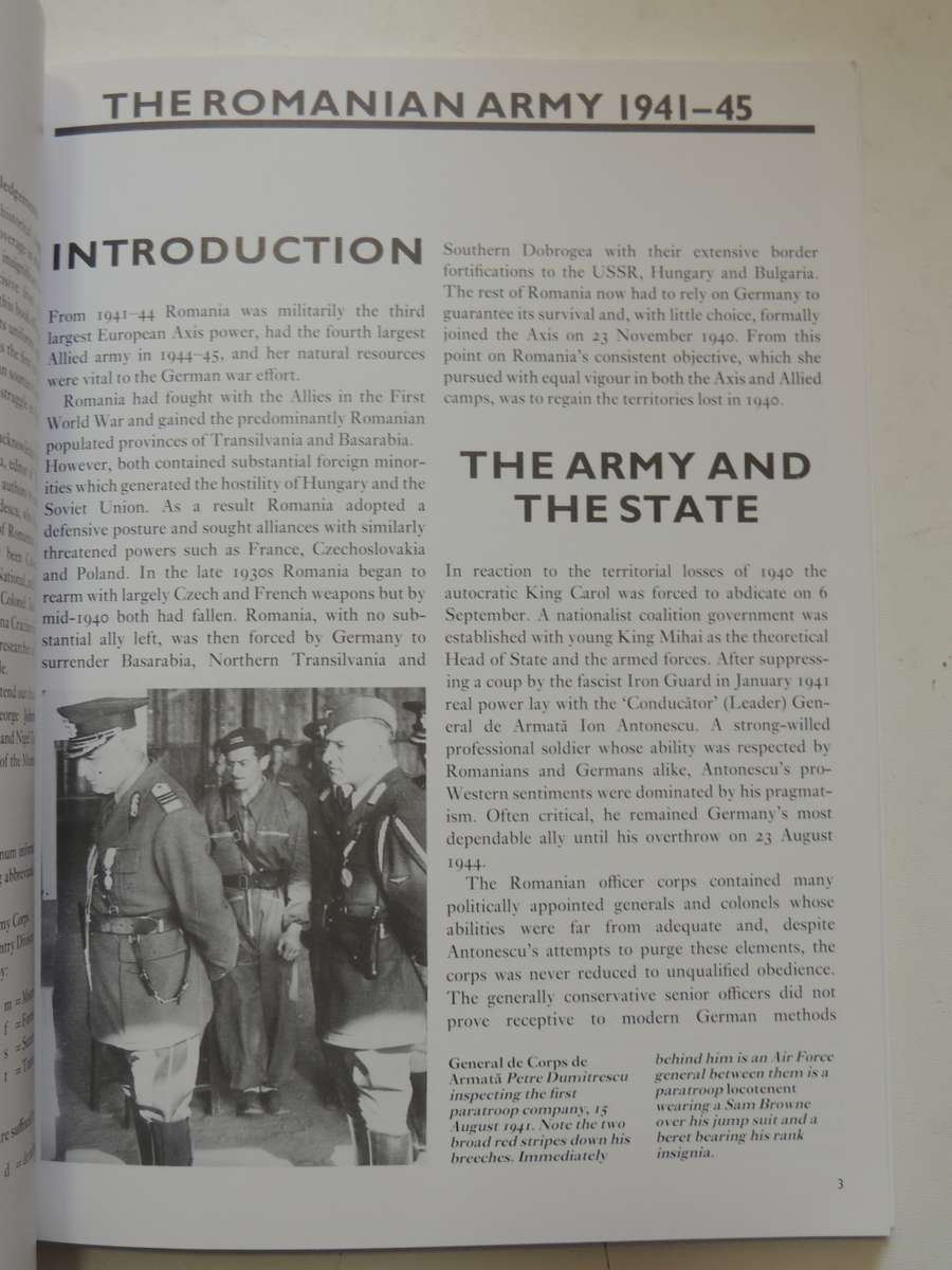 Osprey Men-At-arms Series:The Romanian Army Of World War 2 Mark Axworth