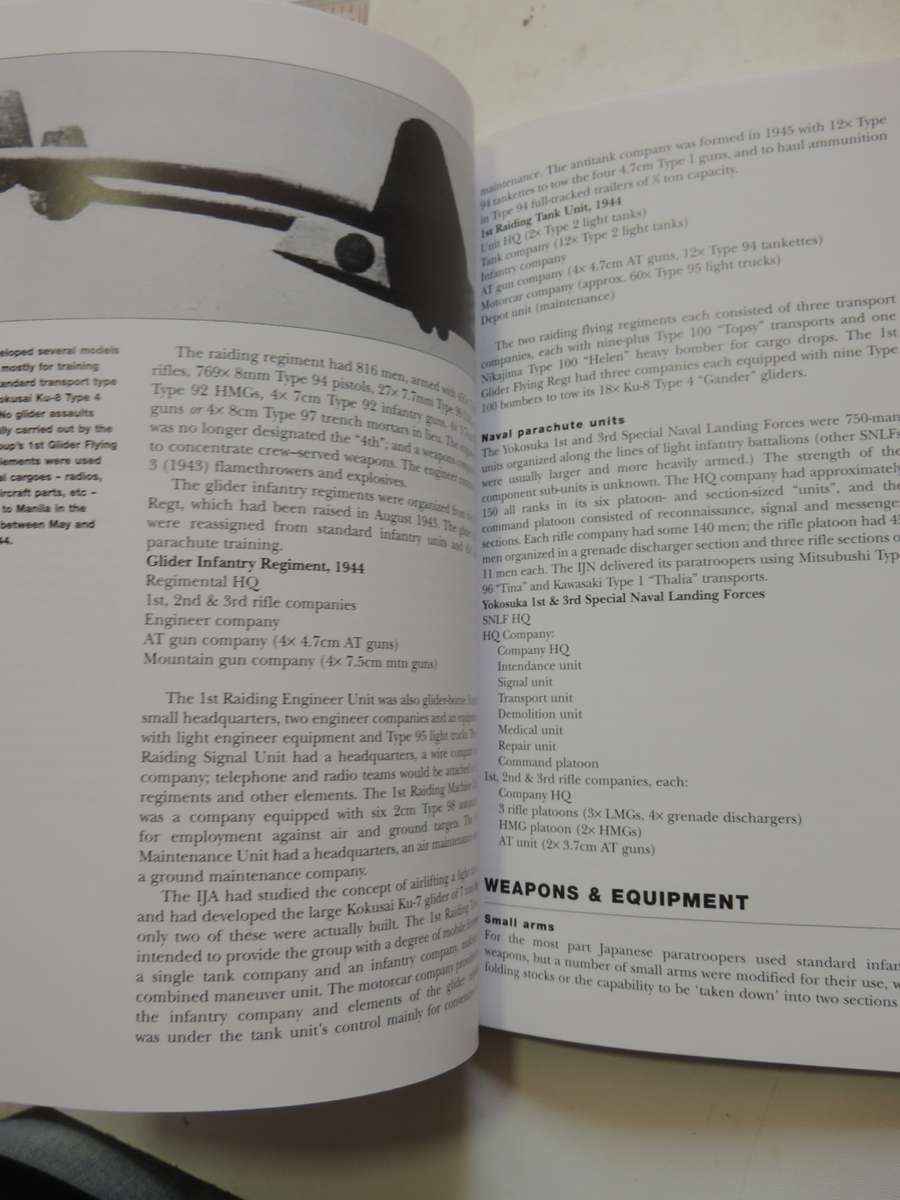 Osprey Elite Series: Japanese Paratroop Forces Of World War II  G Rottman & A Taki