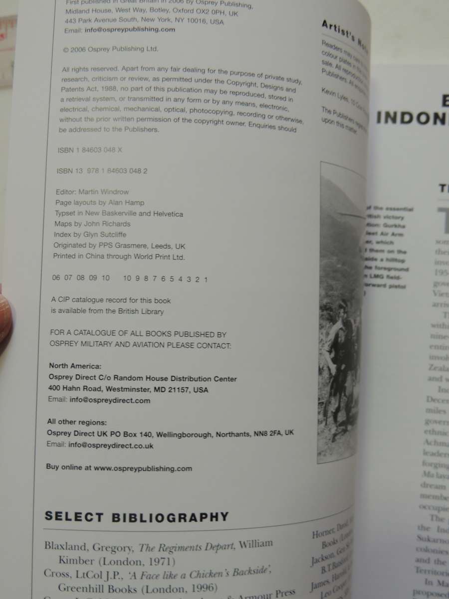 Osprey Men-At-Arms Series: Britain`s Secret War - The Indonesian Confrontation 1962-66 Will Fowler