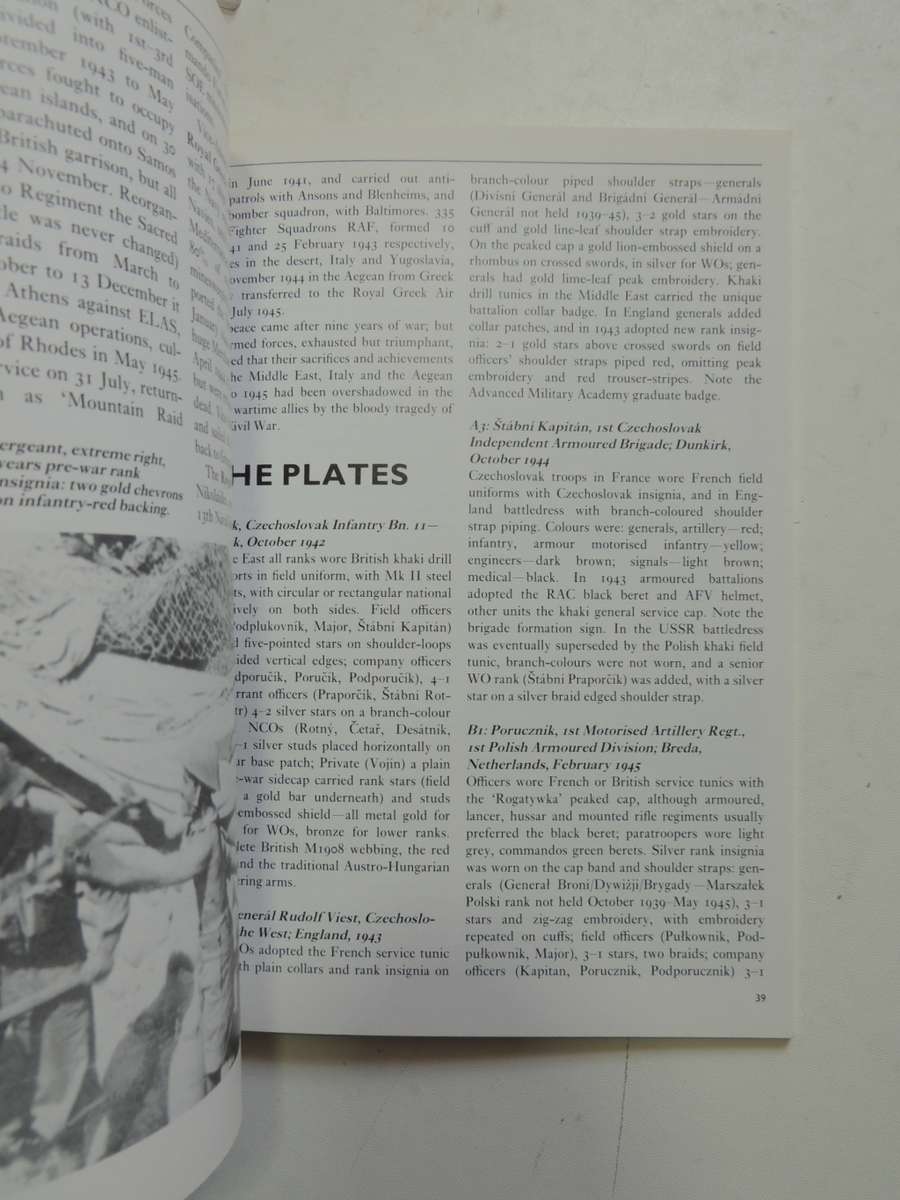 Osprey Men-At-Arms Series: Foreign Volunteers Of The Allied Forces Nigel Thomas