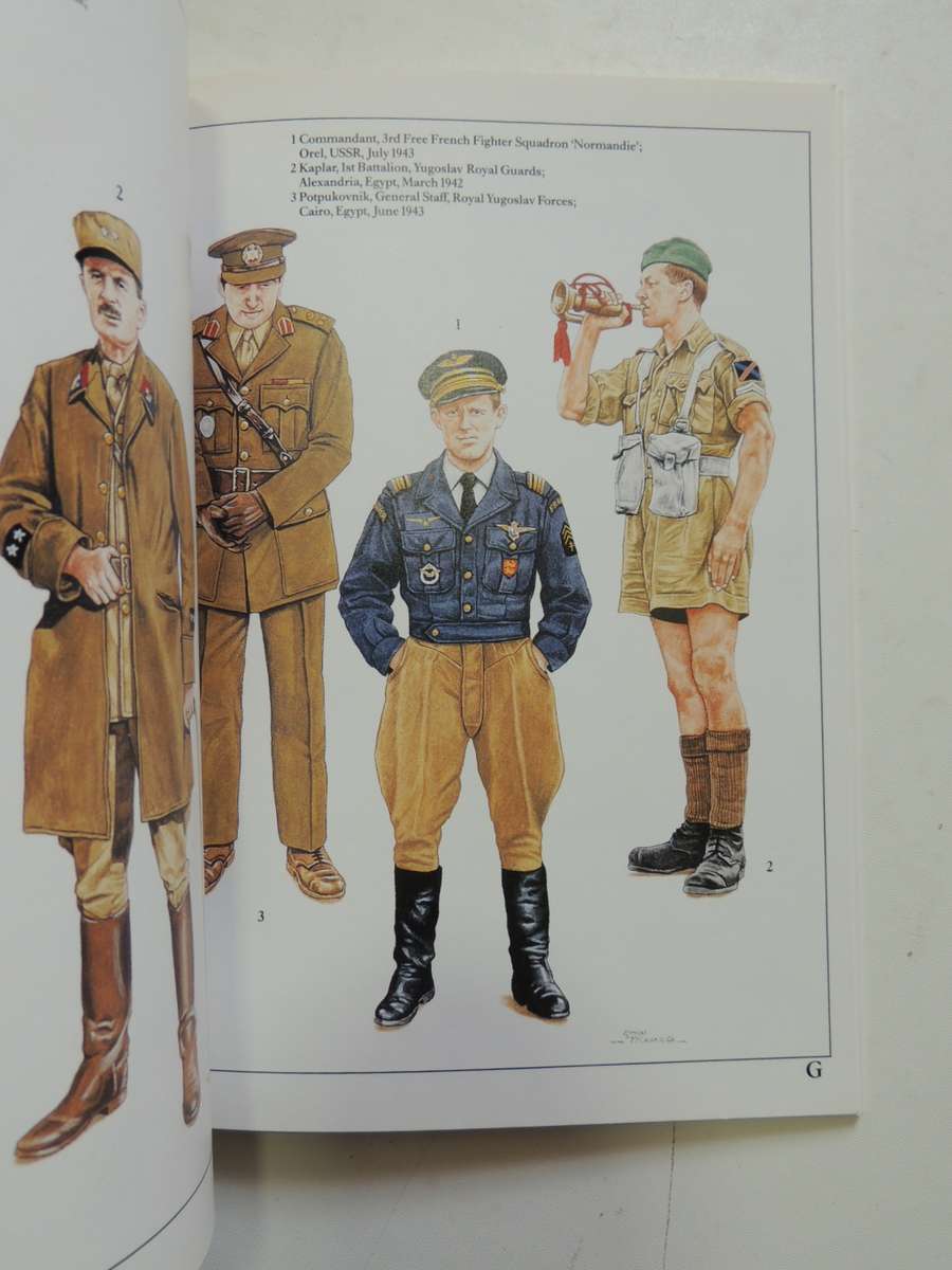 Osprey Men-At-Arms Series: Foreign Volunteers Of The Allied Forces Nigel Thomas
