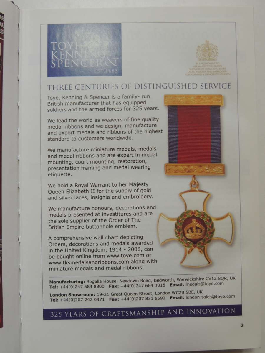 The Medal Yearbook 2012 - ed John W. Mussell, FRGS