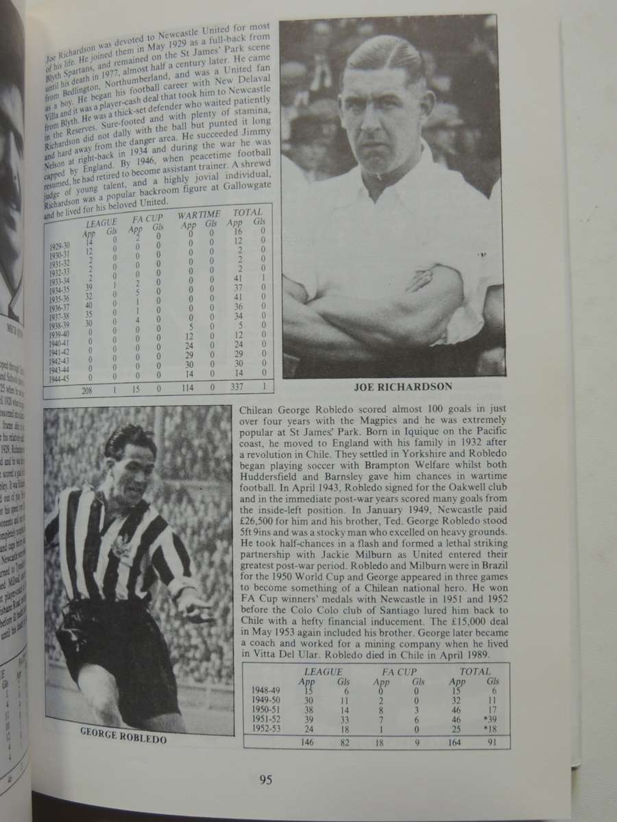 Newcastle United  A Complete Record 1882 - 1990- Paul Joannou, Bill Swann, Steve Corke