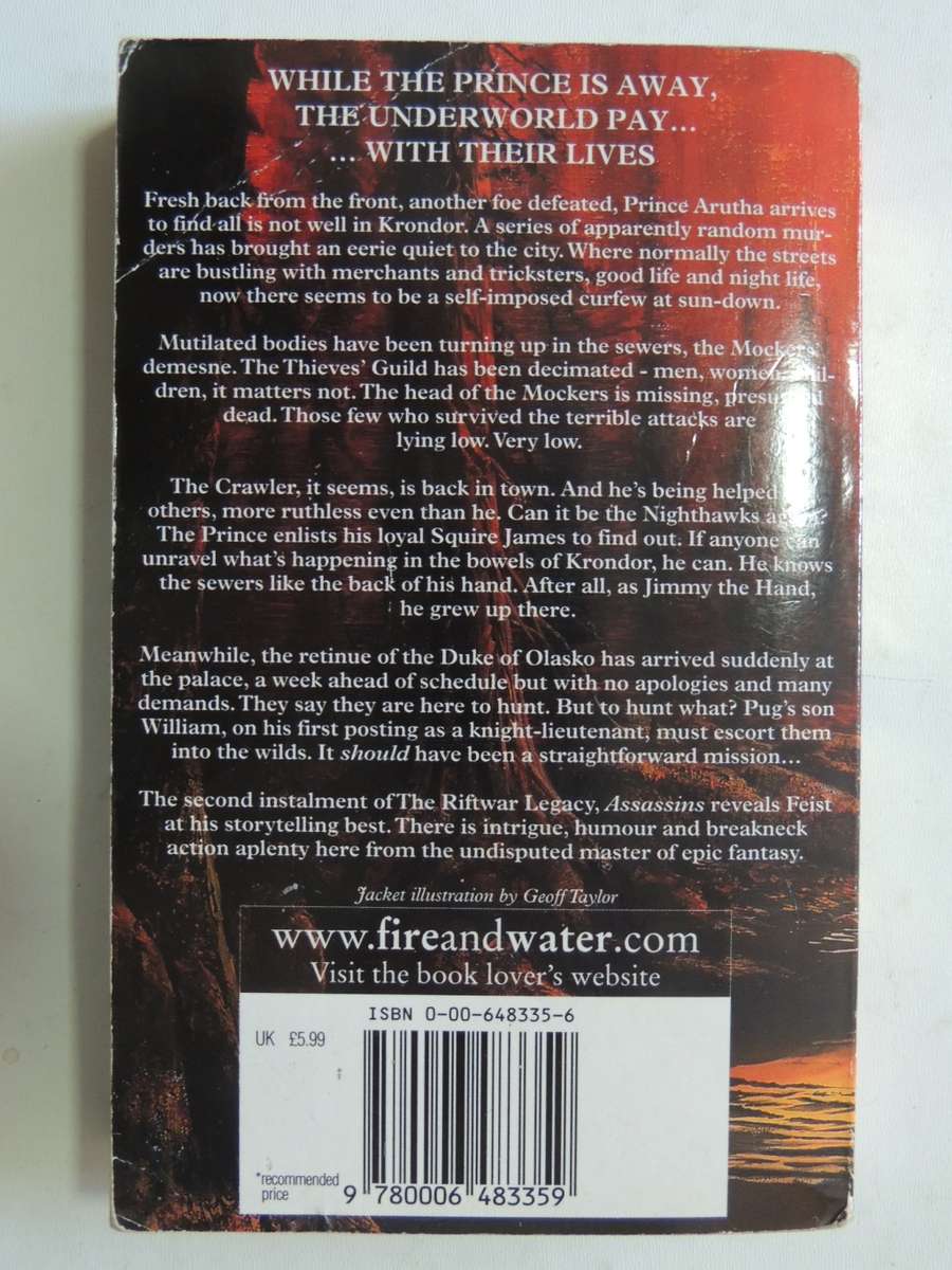 Krondor: The Assassins - The Riftwar Legacy Book 2 - Raymond E Feist