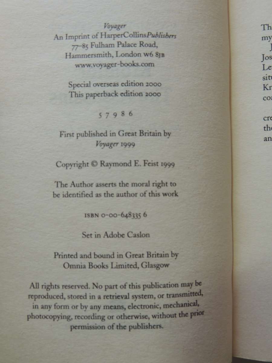 Krondor: The Assassins - The Riftwar Legacy Book 2 - Raymond E Feist