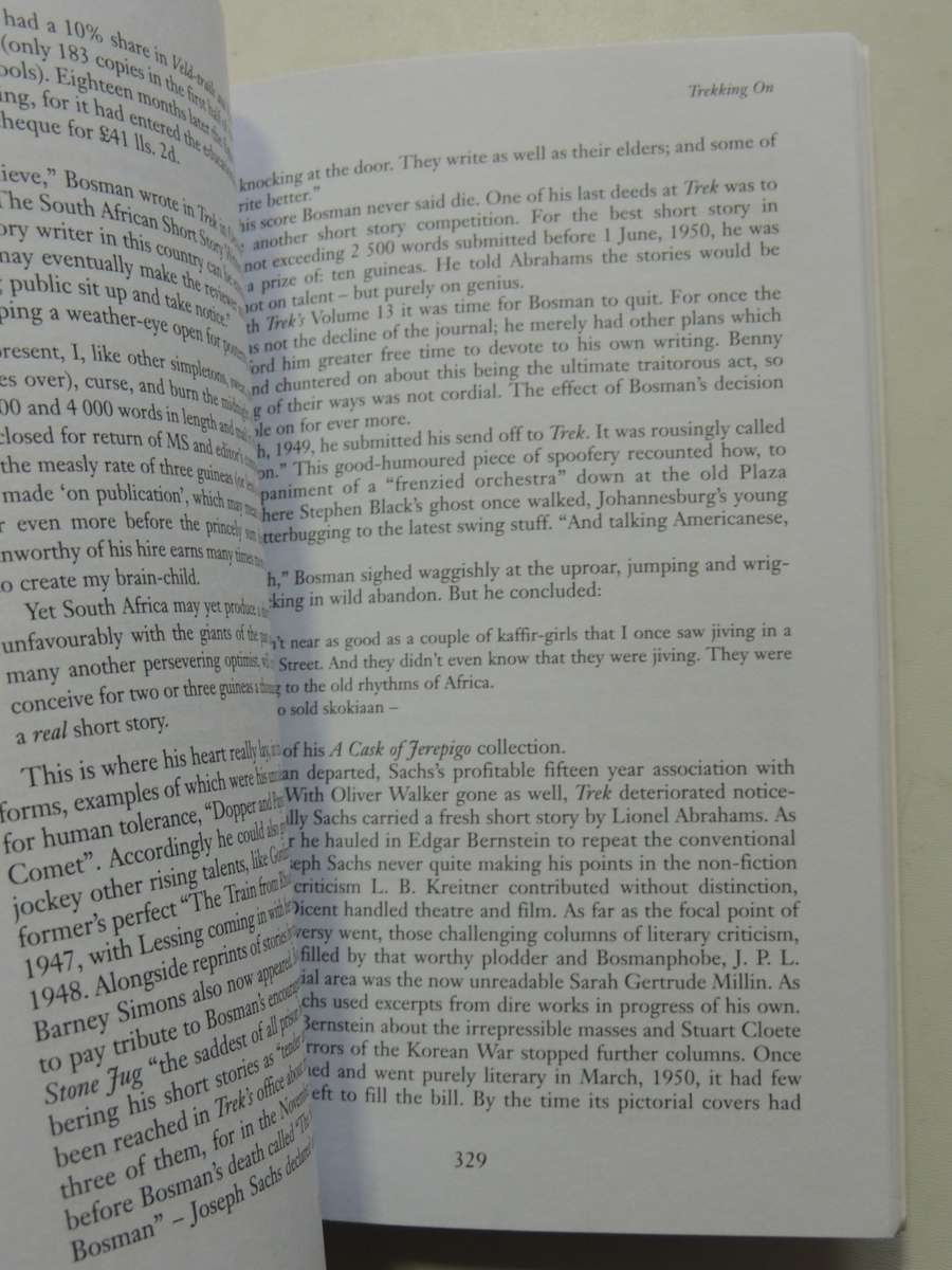 Life Sentence - A Biography Of Herman Charles Bosman - Stephen Gray