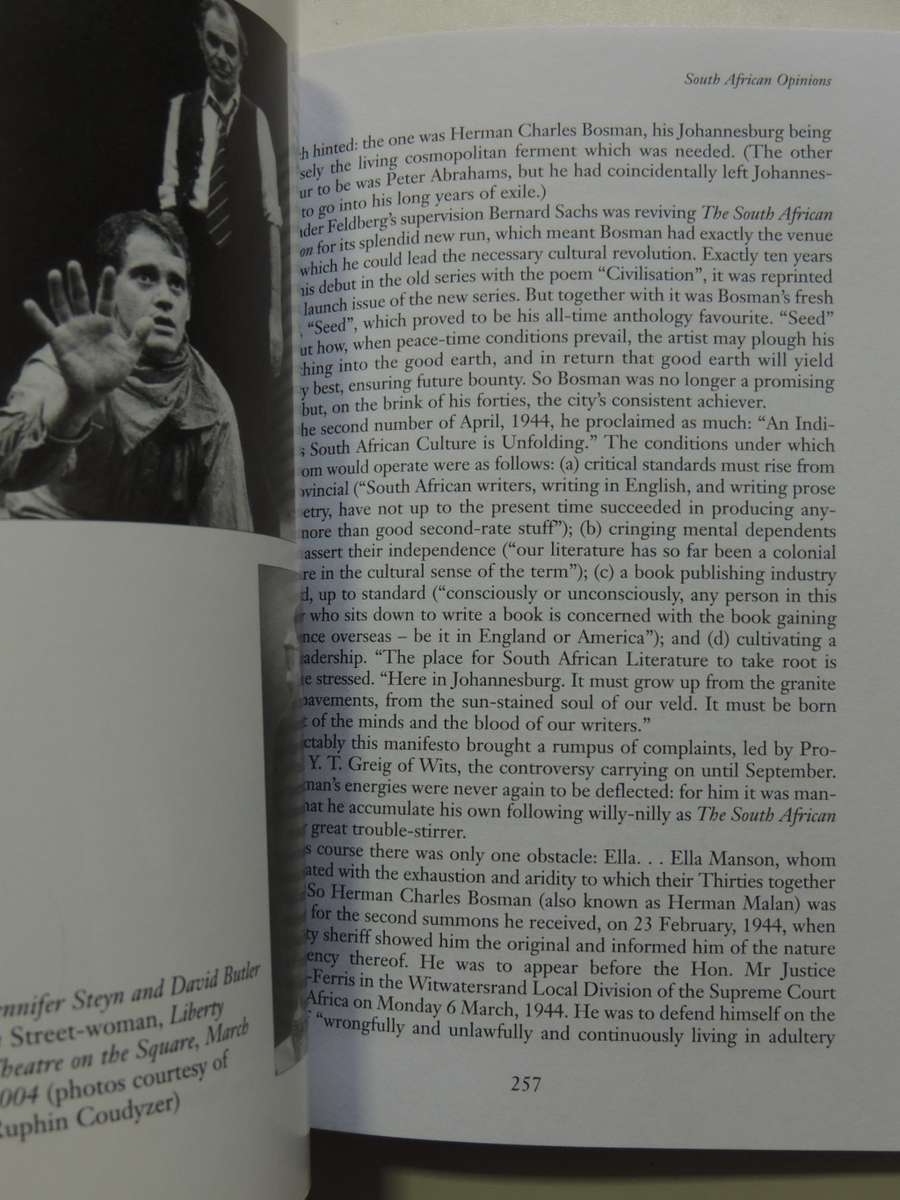 Life Sentence - A Biography Of Herman Charles Bosman - Stephen Gray