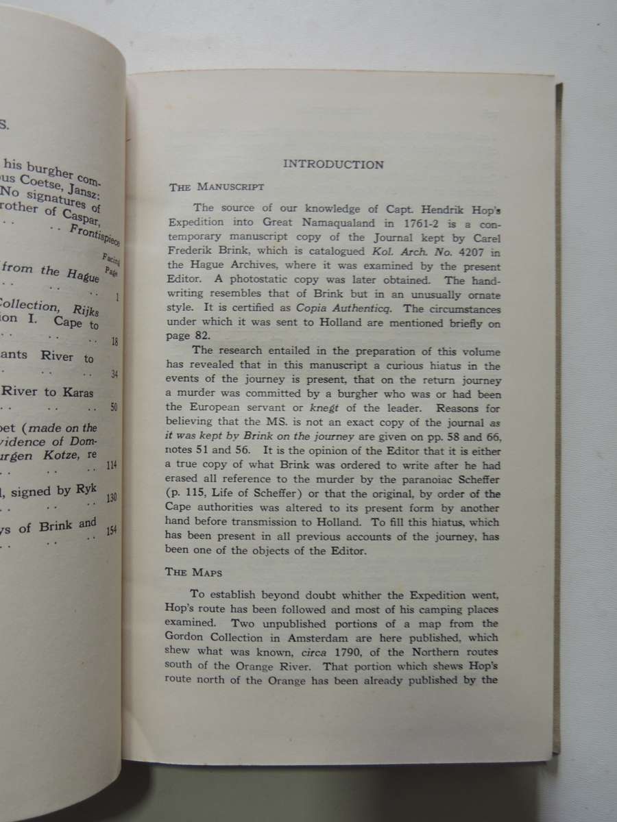 The Journals Of Brink And Rhenius - VRS Series I No. 28 - Dr E E Mossop