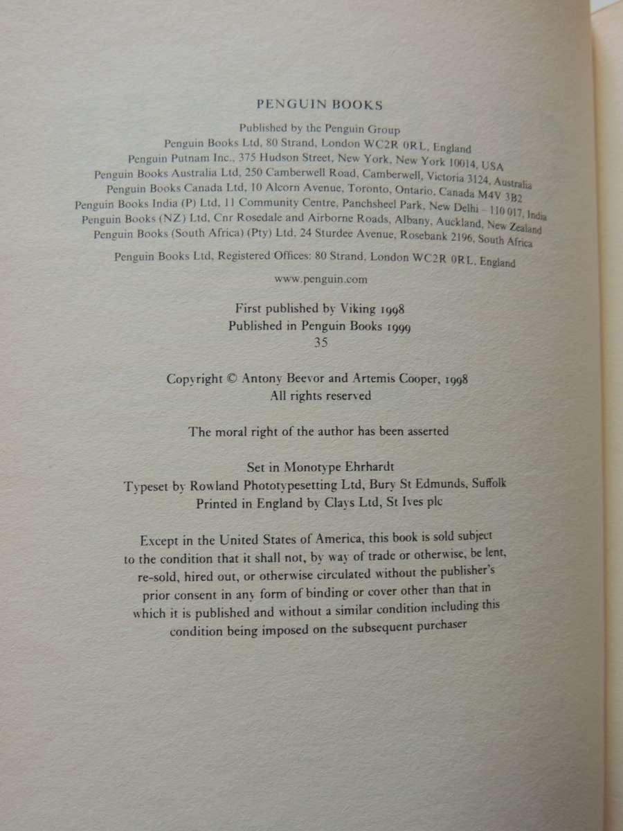 Stalingrad - Antony Beevor