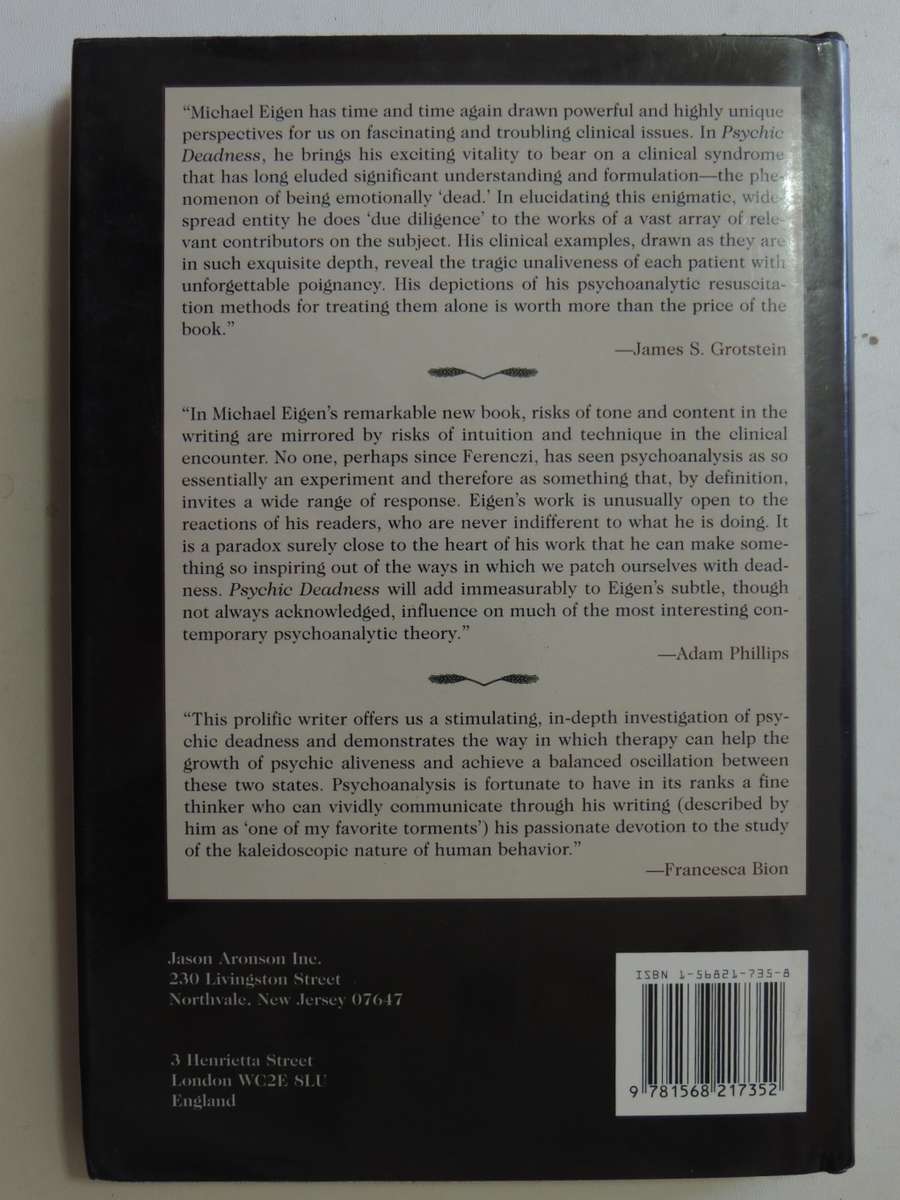 Psychic Deadness - Michael Eigen