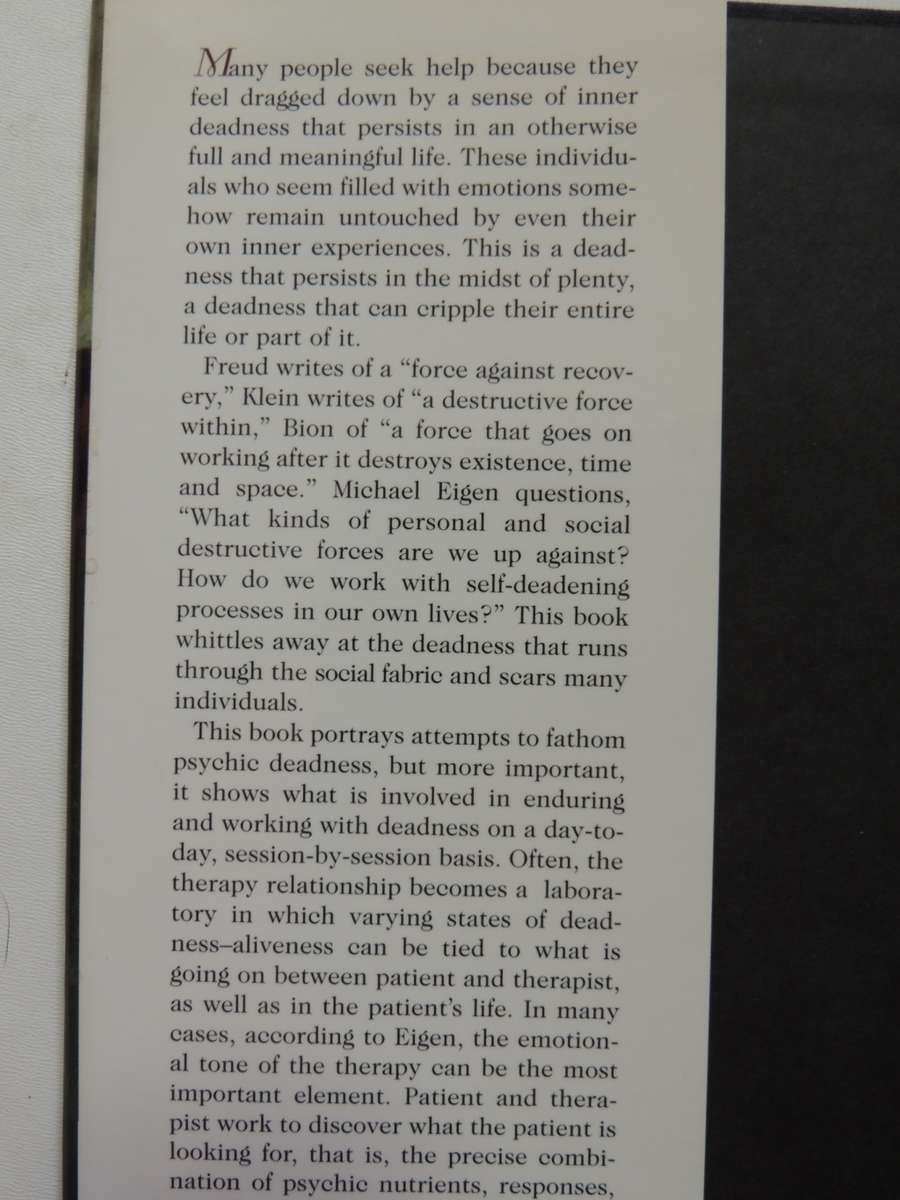 Psychic Deadness - Michael Eigen