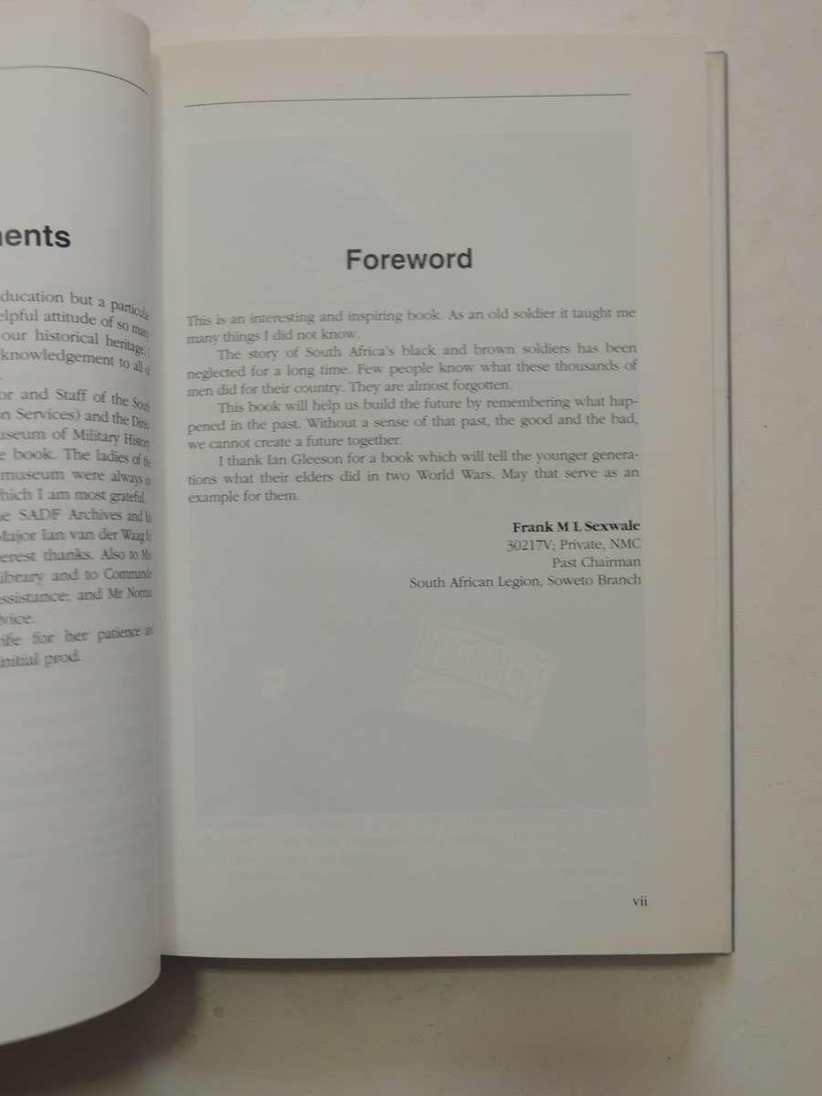 The Unknown Force - Black, Indian And Coloured Soldiers Through Two World Wars - Ian Gleeson