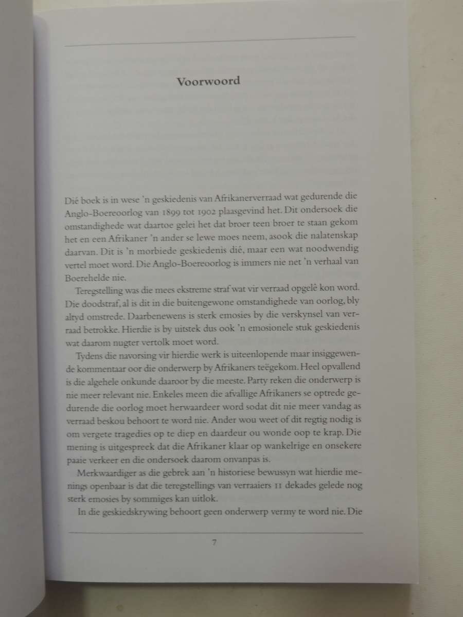 Boereverraaier - Teregstellings Tydens Die Anglo-Boereoorlog - Albert Blake