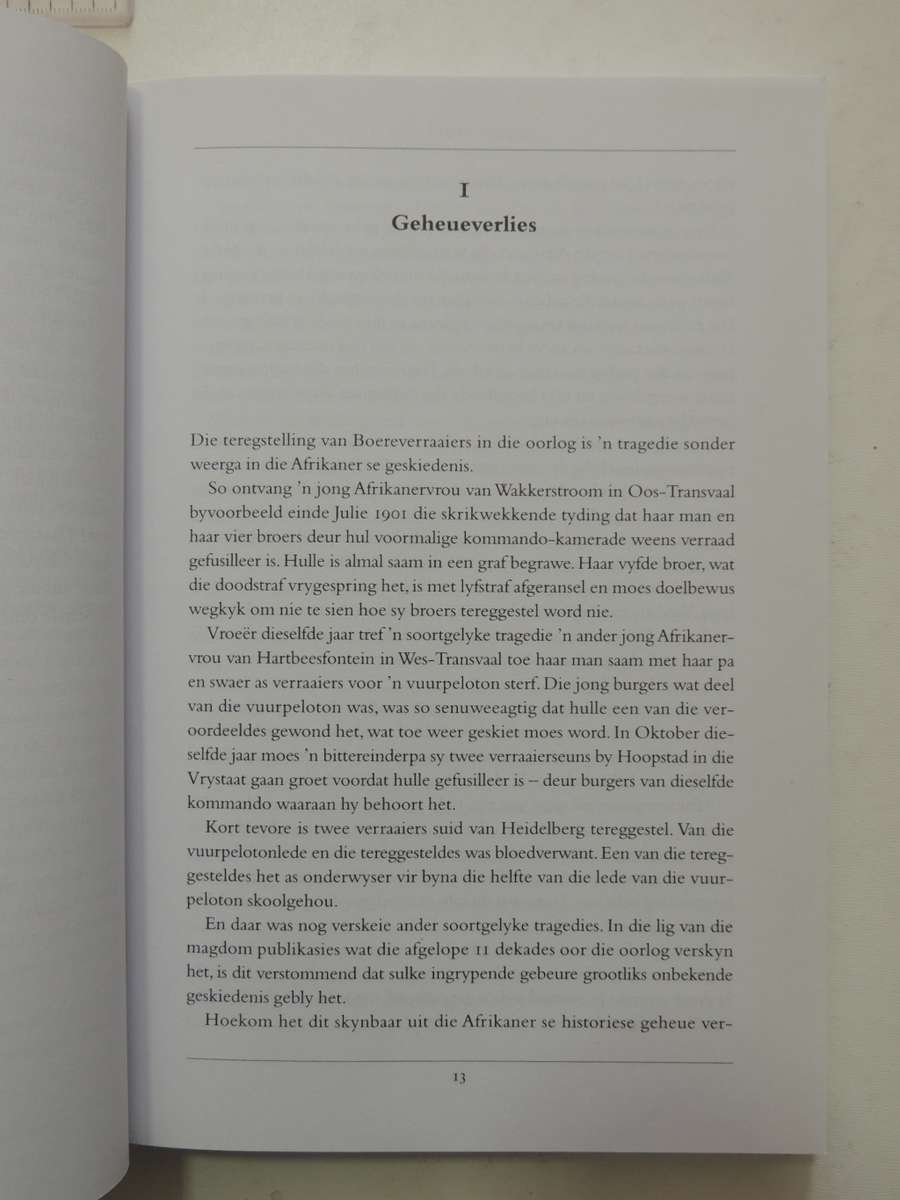 Boereverraaier - Teregstellings Tydens Die Anglo-Boereoorlog - Albert Blake